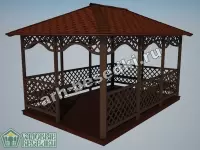 Садовая беседка "Дубна"