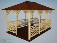 Садовая беседка "Юбилейный"