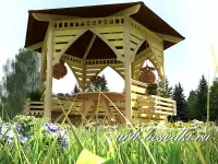 Беседка для сада "МЕЛАНЖ"