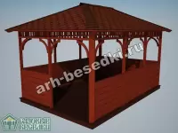 Садовая беседка "Вельск"