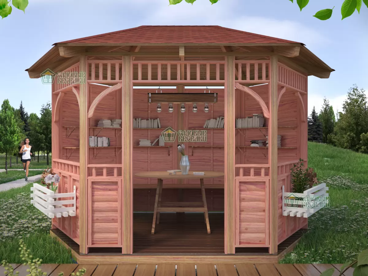 Беседка для дачи "Рябиновая"