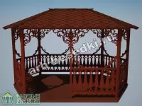 Садовая беседка "Тушинская"